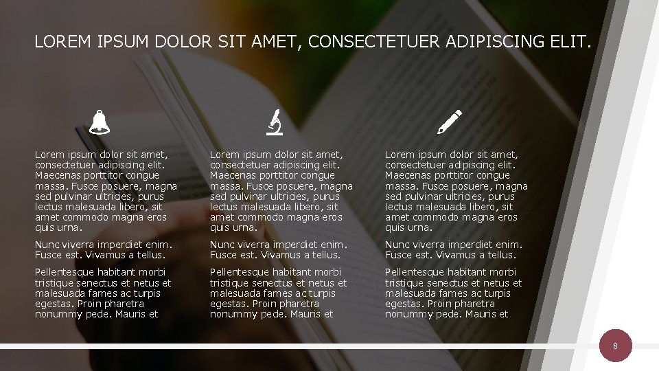 LOREM IPSUM DOLOR SIT AMET, CONSECTETUER ADIPISCING ELIT. Lorem ipsum dolor sit amet, consectetuer