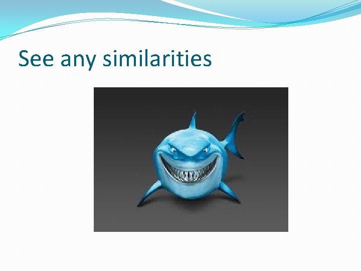 See any similarities 