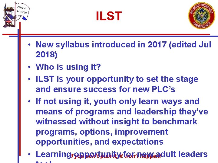 ILST • New syllabus introduced in 2017 (edited Jul 2018) • Who is using ILST • New syllabus introduced in 2017 (edited Jul 2018) • Who is using