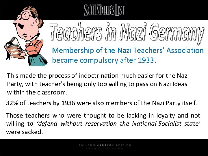 Mein Kamp f Membership of the Nazi Teachers’ Association became compulsory after 1933. This