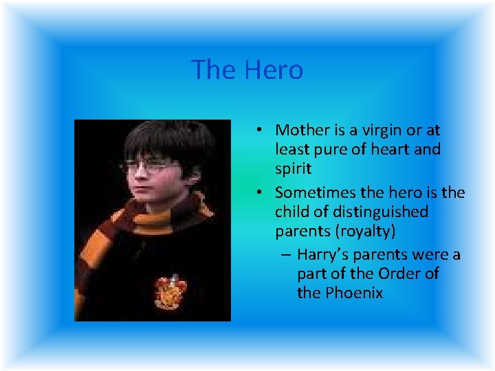 The Hero • Mother is a virgin or at least pure of heart and The Hero • Mother is a virgin or at least pure of heart and
