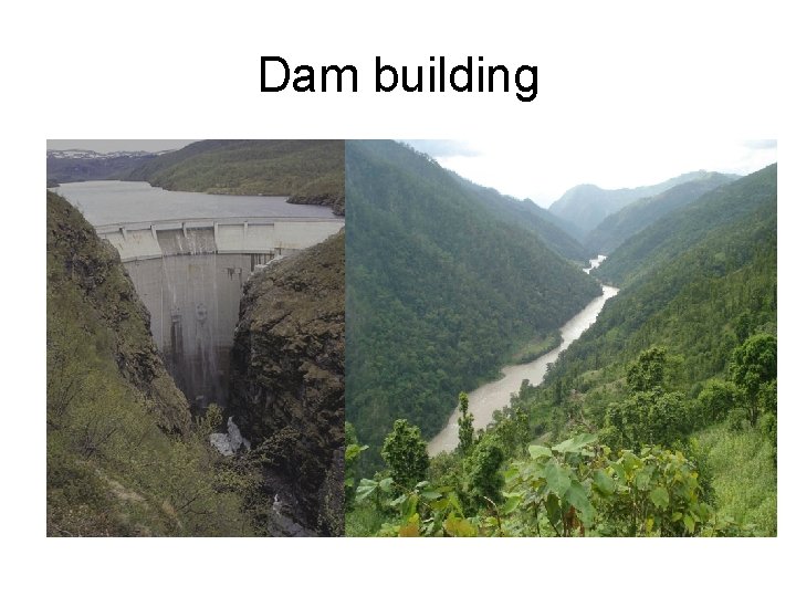 Dam building 