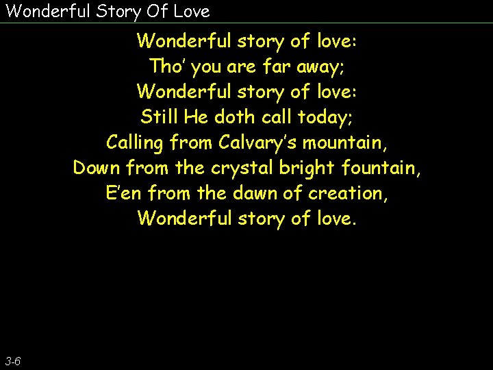 Wonderful Story Of Love Wonderful story of love: Tho’ you are far away; Wonderful