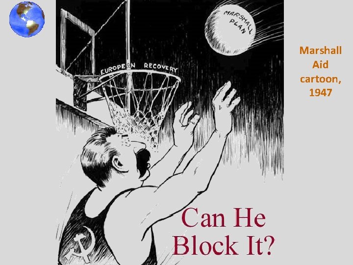 Marshall Aid cartoon, 1947 Marshall Aid cartoon, 1947