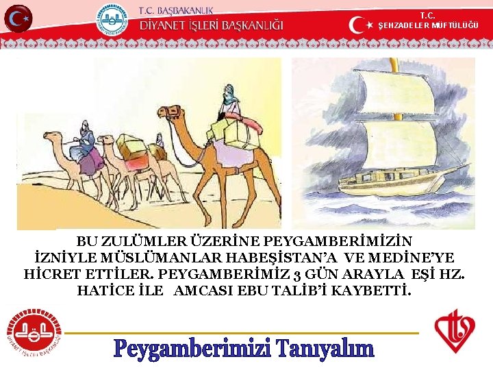 T. C. ŞEHZADELER MÜFTÜLÜĞÜ KÖYCEĞİZ MÜFTÜLÜĞÜ BU ZULÜMLER ÜZERİNE PEYGAMBERİMİZİN İZNİYLE MÜSLÜMANLAR HABEŞİSTAN’A VE