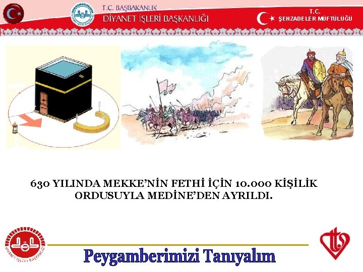 T. C. ŞEHZADELER MÜFTÜLÜĞÜ KÖYCEĞİZ MÜFTÜLÜĞÜ 630 YILINDA MEKKE’NİN FETHİ İÇİN 10. 000 KİŞİLİK