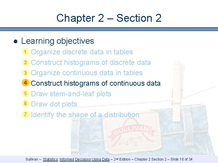 Chapter 2 – Section 2 ● Learning objectives 1 § 2 § 3 § Chapter 2 – Section 2 ● Learning objectives 1 § 2 § 3 §