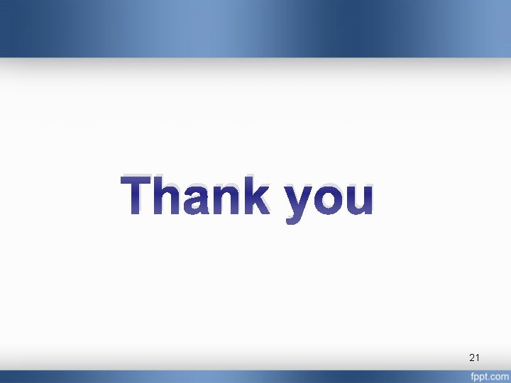 Thank you 21 