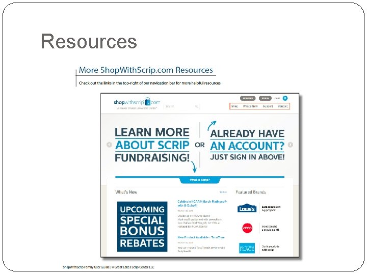 Resources 