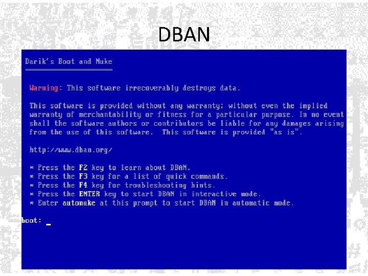 DBAN DBAN