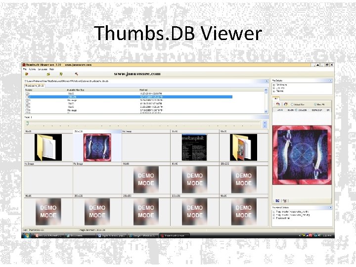 Thumbs. DB Viewer Thumbs. DB Viewer