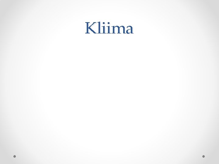 Kliima 