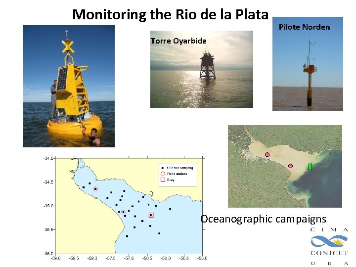 Monitoring the Rio de la Plata Pilote Norden Torre Oyarbide Oceanographic campaigns Monitoring the Rio de la Plata Pilote Norden Torre Oyarbide Oceanographic campaigns