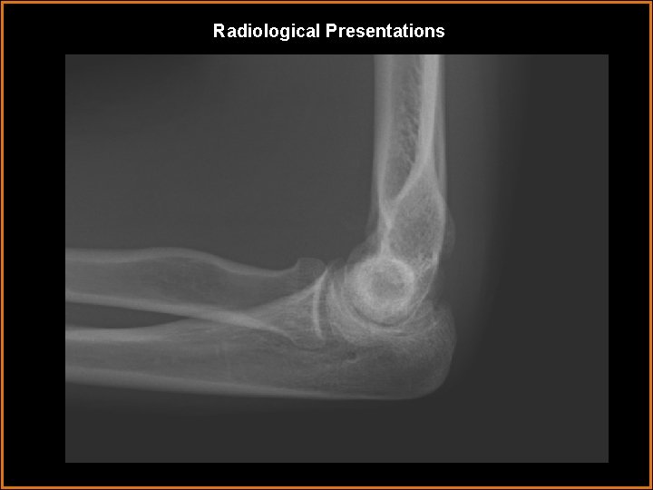 Radiological Presentations 