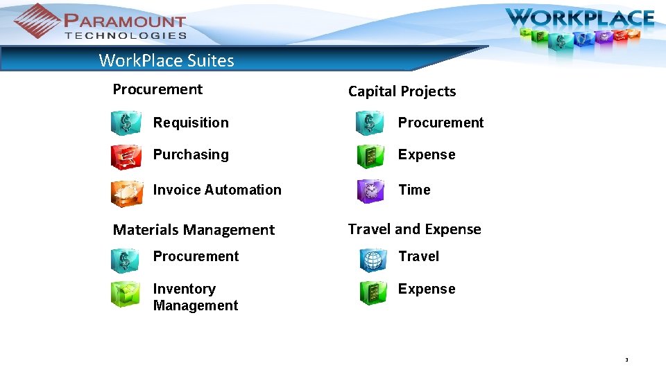 Work. Place Suites Procurement Capital Projects Requisition Procurement Purchasing Expense Invoice Automation Time Materials Work. Place Suites Procurement Capital Projects Requisition Procurement Purchasing Expense Invoice Automation Time Materials
