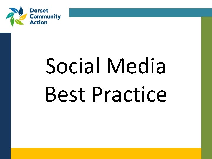 Social Media Best Practice 