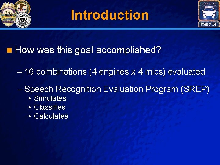 Slide 1 A COMPARISON OF COMMERCIAL SPEECH RECOGNITION
