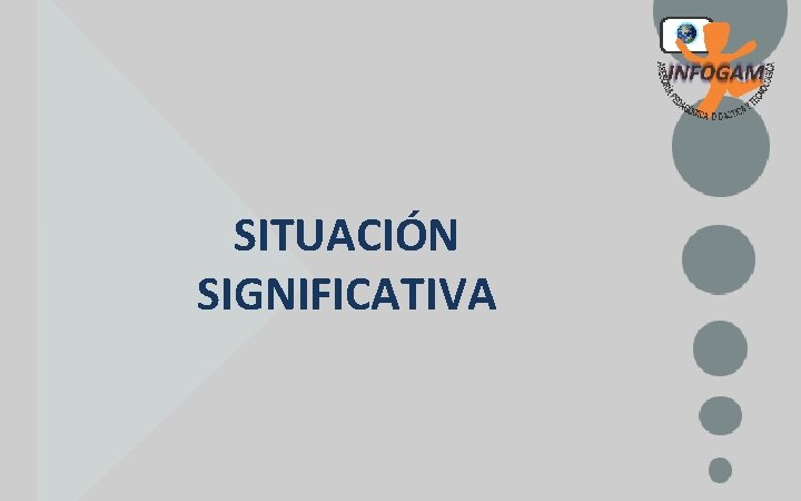 SITUACIÓN SIGNIFICATIVA 