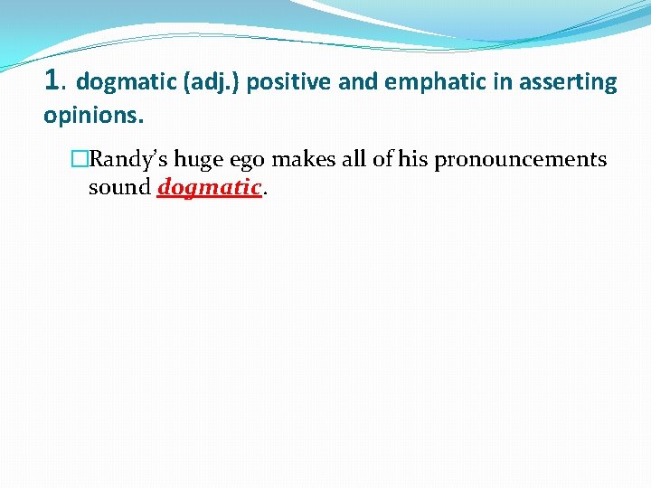 HOT WORDS VOCABULARY th 9 GRADE LESSON 1