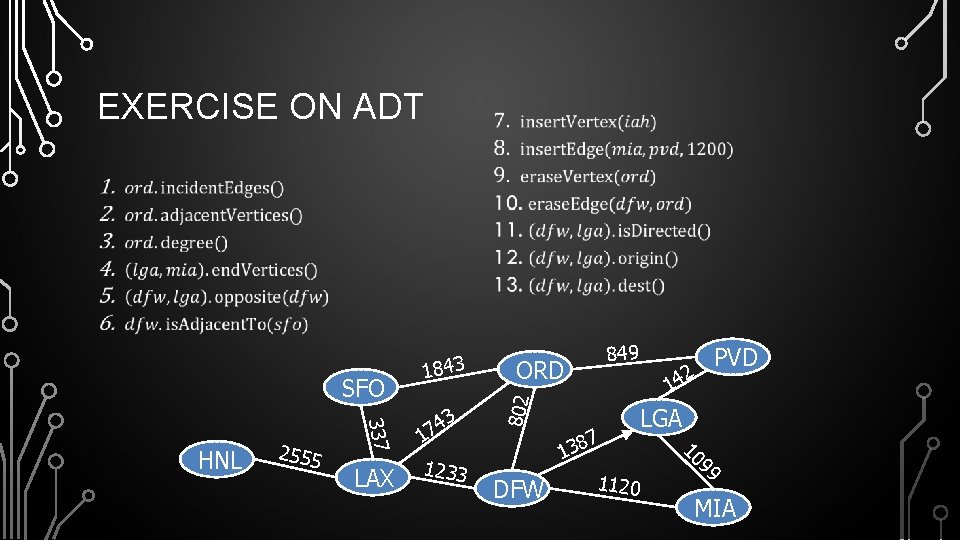 EXERCISE ON ADT • • 337 HNL 2555 LAX 3 4 17 1233 849