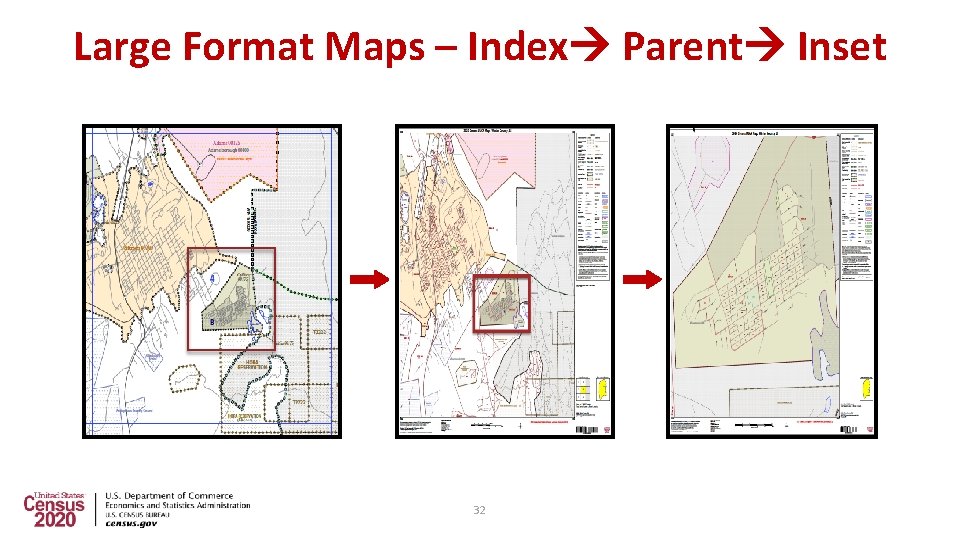 Large Format Maps – Index Parent Inset 32 