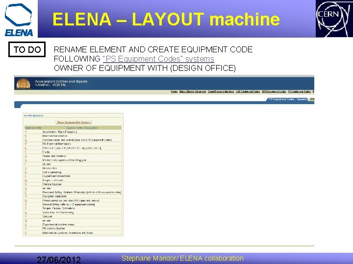 ELENA – LAYOUT machine TO DO RENAME ELEMENT AND CREATE EQUIPMENT CODE FOLLOWING “PS ELENA – LAYOUT machine TO DO RENAME ELEMENT AND CREATE EQUIPMENT CODE FOLLOWING “PS