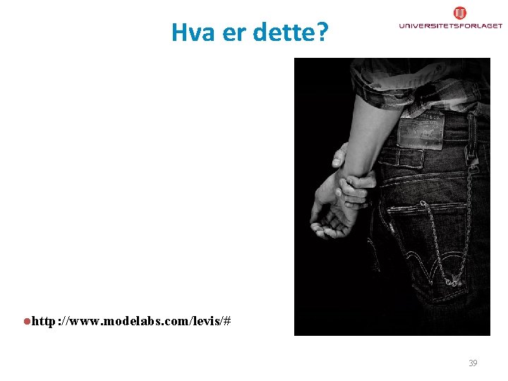 Hva er dette? lhttp: //www. modelabs. com/levis/# 39 