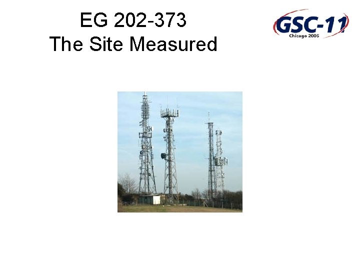 EG 202 -373 The Site Measured 