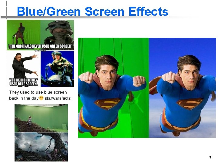 Blue/Green Screen Effects 7 