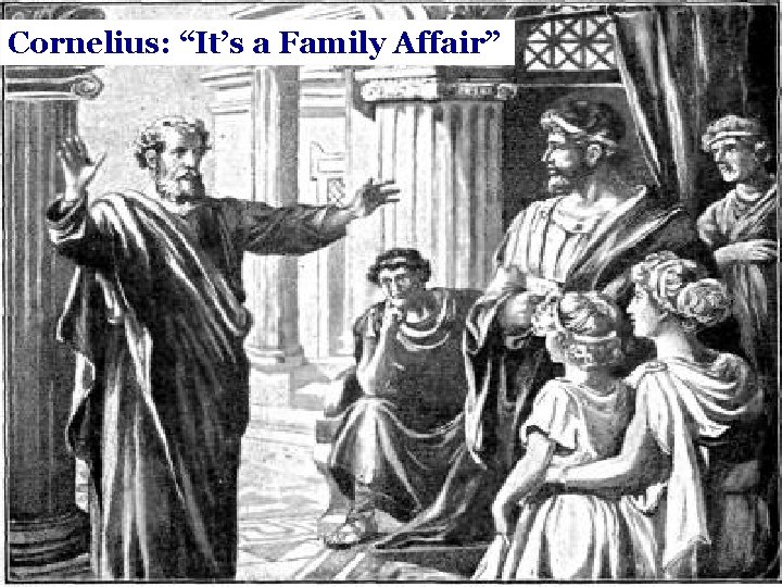 Cornelius: “It’s a Family Affair” 
