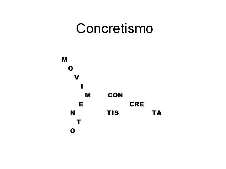 Concretismo 