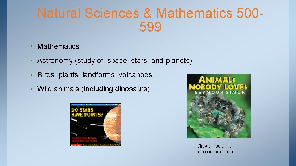 Natural Sciences & Mathematics 500599 • Mathematics • Astronomy (study of space, stars, and