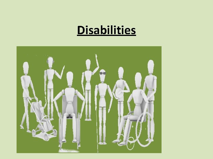 Disabilities 
