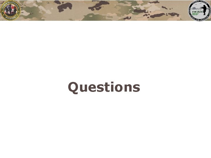 Questions Questions