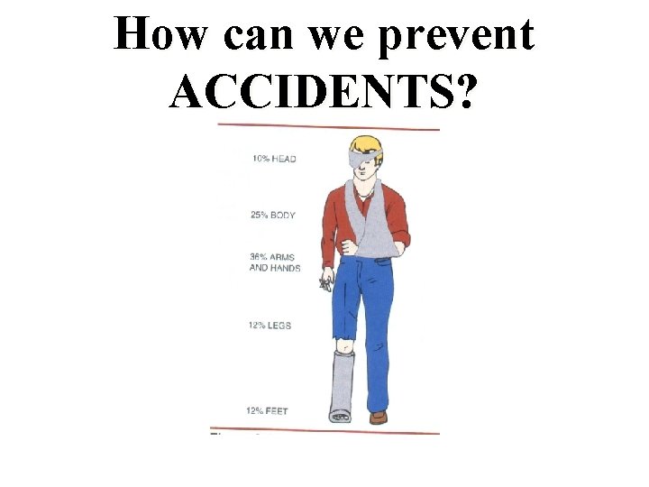 How can we prevent ACCIDENTS? 