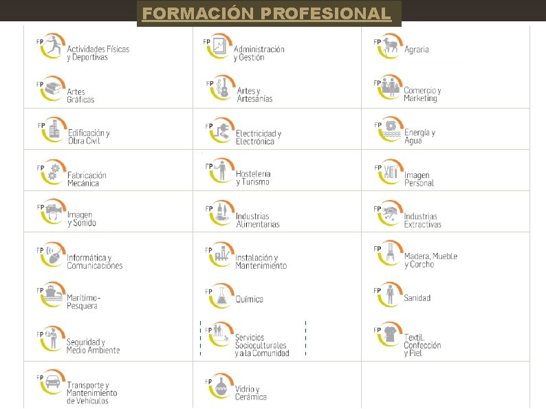 FORMACIÓN PROFESIONAL 