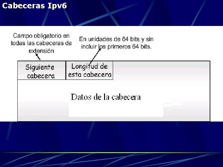 Cabeceras Ipv 6 