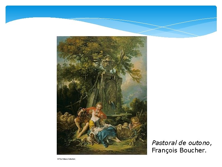 Pastoral de outono, François Boucher. 