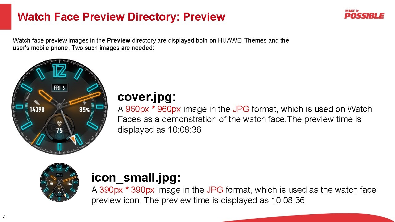 Watch Face Preview Directory: Preview Watch face preview images in the Preview directory are Watch Face Preview Directory: Preview Watch face preview images in the Preview directory are