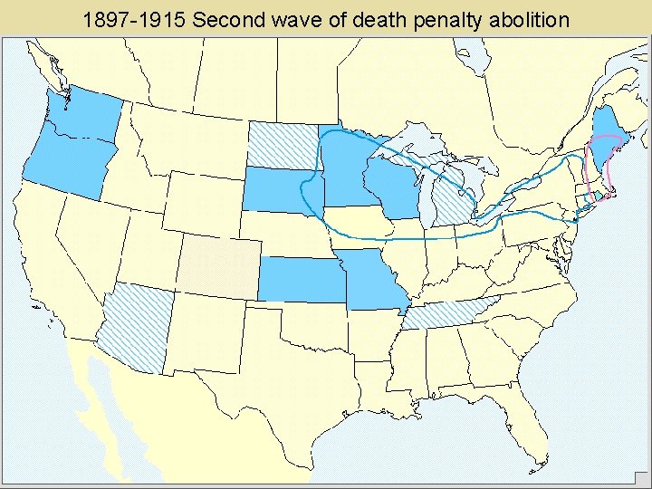 1897 -1915 Second wave of death penalty abolition 