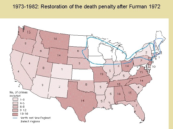 1973 -1982: Restoration of the death penalty after Furman 1972 