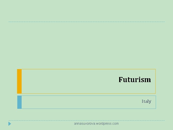Futurism Italy annasuvorova. wordpress. com 