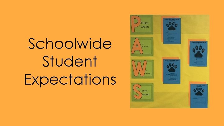 Schoolwide Student Expectations 