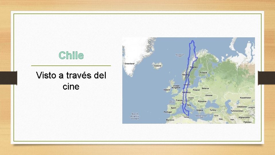 Chile Visto a través del cine 