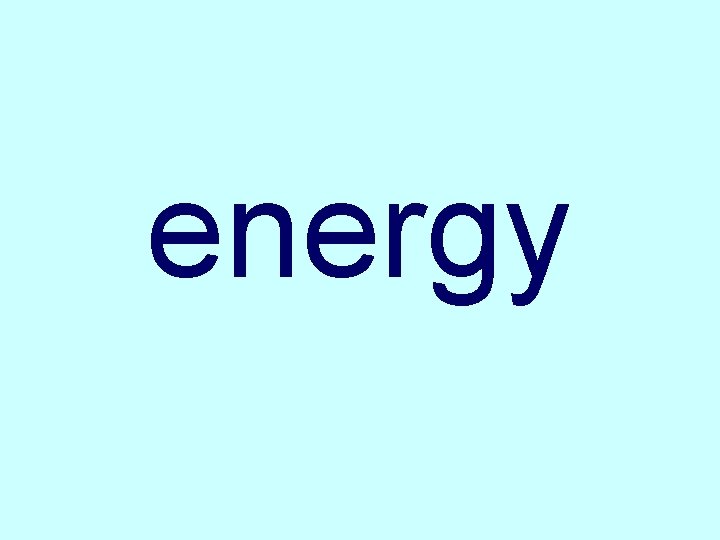 energy 