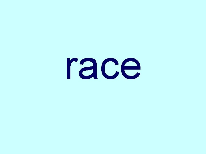 race 