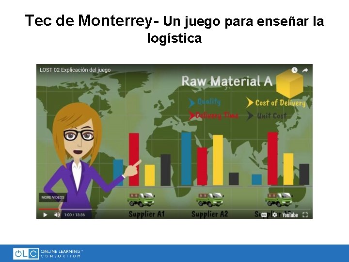 Tec de Monterrey- Un juego para enseñar la logística 