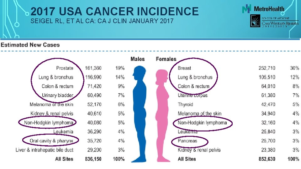 2017 USA CANCER INCIDENCE SEIGEL RL, ET AL CA: CA J CLIN JANUARY 2017