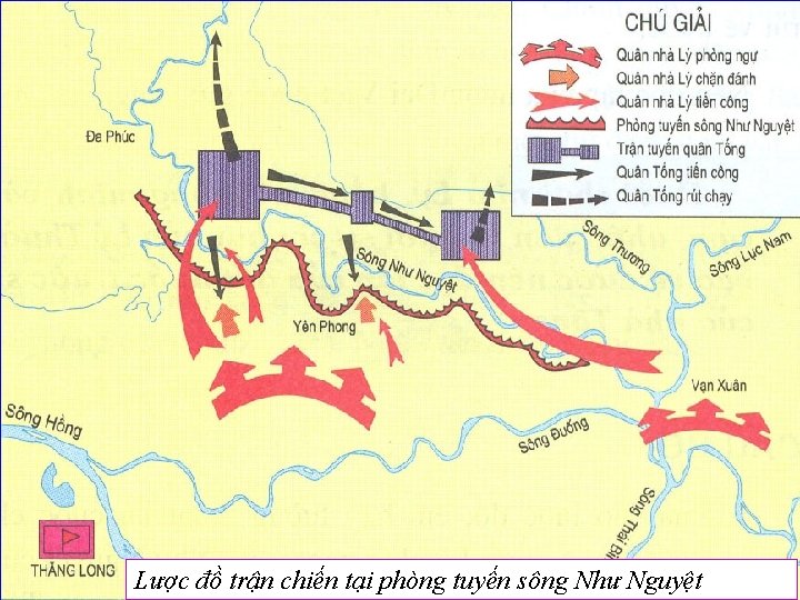 Trận quyết chiến giữa ta và giặc diễn ra ở đâu? Nêu vị trí