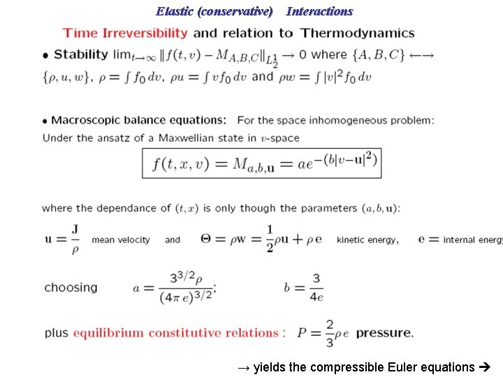 Problemas Analticos Para La Ecuacin De Boltzmann Analytical